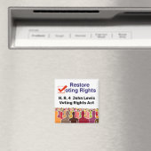 HR4 John Lewis Voting Rights Act Magnet (In Situ (Geschirrspüler))