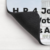 HR4 John Lewis Voting Rights Act Mousepad (Ecke)