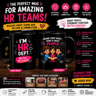 HR-Abteilung | Geschenk für das Personalteam Tasse