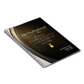 HR Berufliches Notebook - Funny Custom Gift Notizblock (Rechte Seite)