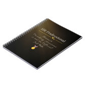 HR Berufliches Notebook - Funny Quote Notizblock (Linke Seite)