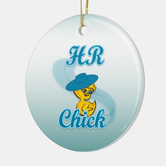 HR Chick #3 Keramikornament (Links)