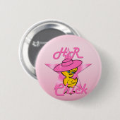 HR Chick #8 Button (Vorne & Hinten)
