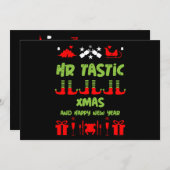 HR Christmas Geschenke Kaffee Feiertagskarte (Vorne/Hinten)