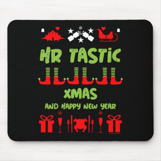 HR Christmas Geschenke Kaffee Mousepad (Vorne)