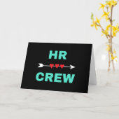 HR Crew Karte (Gelbe Blume)