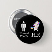 HR 🦄 Dabbing Einhorn ZOLLBARES Button (Vorne & Hinten)
