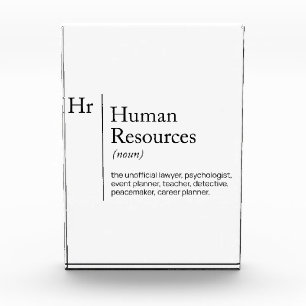 HR Definition-Wörterbuch Fotoblock