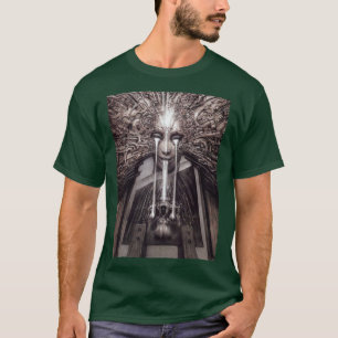 HR Giger Kunst Steampunk T-Shirt