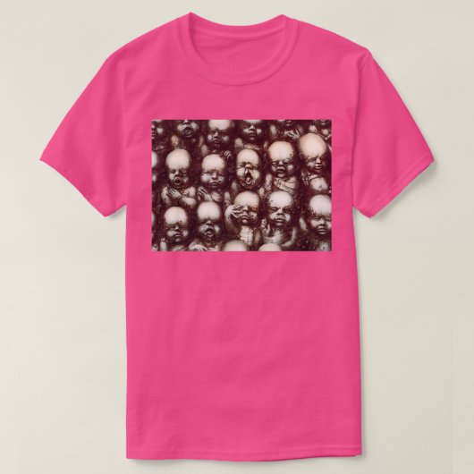 HR Giger Steampunk Babies T-Shirt (Design vorne)