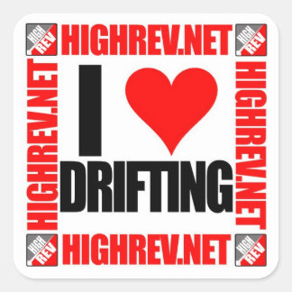 HR I Liebe Drift Sticker