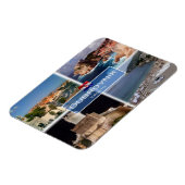 HR Kroatien - Dubrovnik - Magnet (Linke Seite)