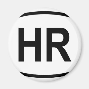 "HR" Kroatien Magnet
