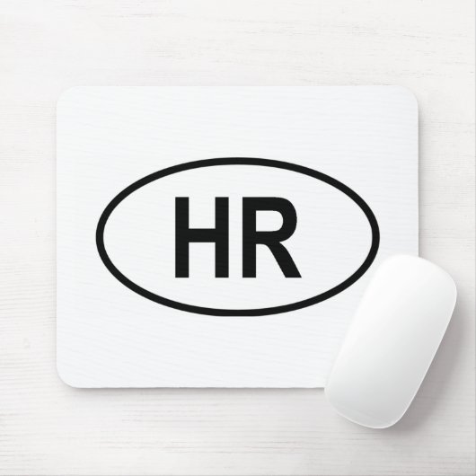 "HR" Kroatien Mousepad (Mit Mouse)