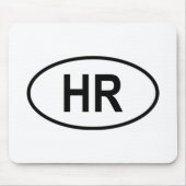 "HR" Kroatien Mousepad (Vorne)