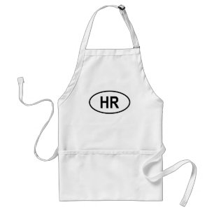 "HR" Kroatien Schürze