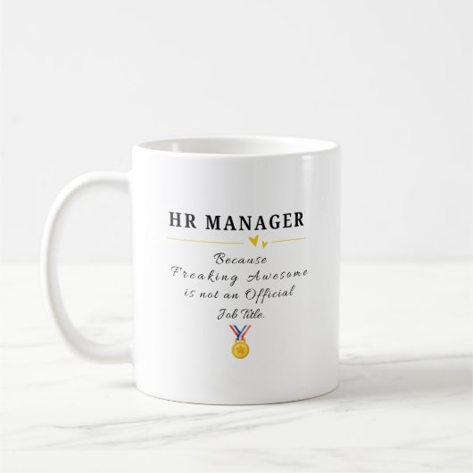 HR-Manager Kaffeetasse (Links)