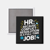 Hr-Manager Personalwesen Mitarbeiter Arbeitsplatz- Magnet (Vorderseite/Rückseite)