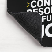 HR-Manager Personalwesen Mitarbeiter Arbeitsplatz- Mousepad (Ecke)