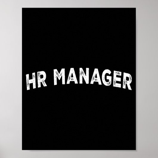 Hr Manager  Poster (Vorne)
