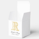 HR Monogram oder RH Monogram Fevor Box Geschenkschachtel (Geöffnet)