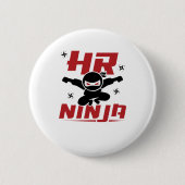 HR Ninja Human Resources Button (Vorderseite)