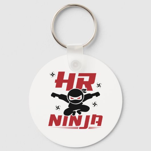 HR Ninja Human Resources Schlüsselanhänger (Vorderseite)