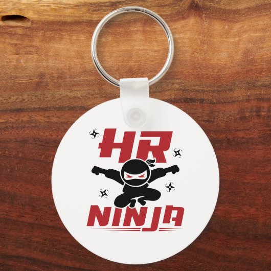 HR Ninja Human Resources Schlüsselanhänger (Vorderseite)