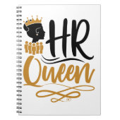 HR Queen Human Resources Women Notizblock (Vorderseite)