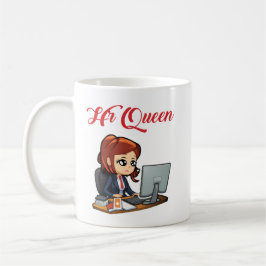 HR Queen Niedlich Human Resources Women Kaffeetasse