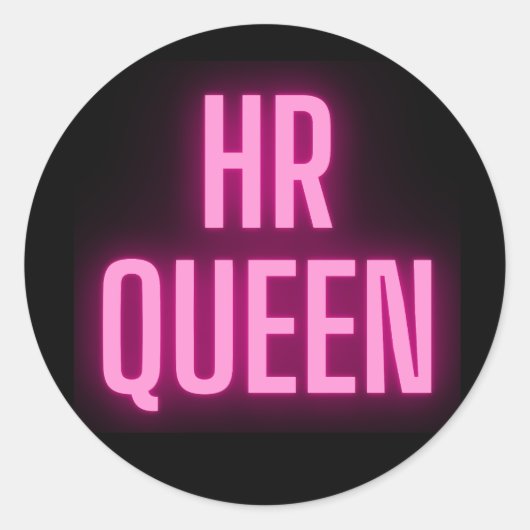HR Queen 👸 🏻 👑 STICKERS (Vorderseite)