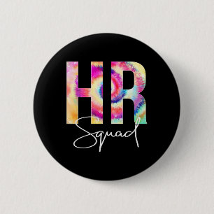 Hr Squad Tie Dye Byck Zur Schule Frauen Anerkennun Button