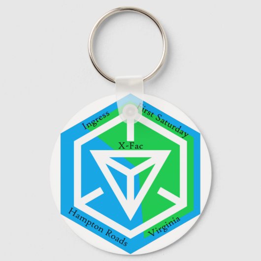 HR VA X-Fac Round-Schlüsselanhänger Schlüsselanhänger (Vorderseite)