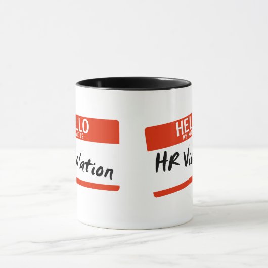 HR-Verletzung Tasse (Zentrum)