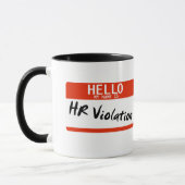 HR-Verletzung Tasse (Links)
