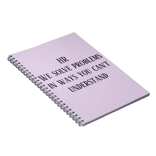 HR Wir lösen Probleme auf eine Weise, die Sie nich Notizblock (Rechte Seite)