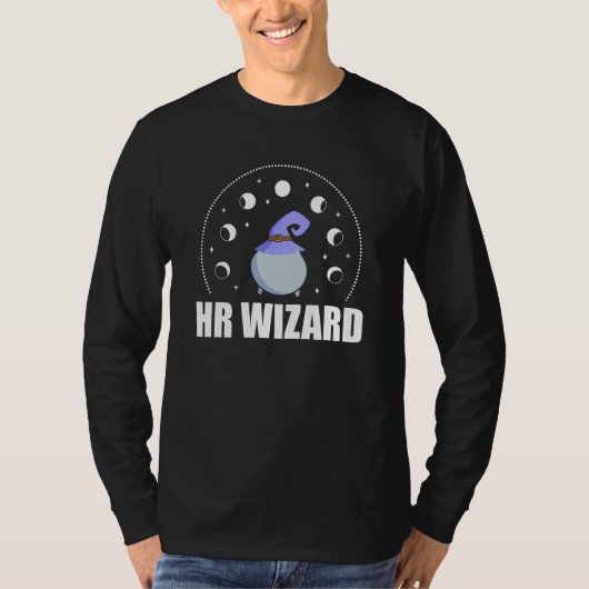 HR Wizard Human Resources Wizard T-Shirt (Vorderseite)