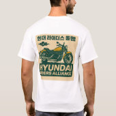 HRA - Cruiser Bike Style 1 (Two Sides) T-Shirt (Rückseite)