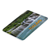 Hraunfossar Falls Island Magnet (Linke Seite)