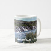 Hraunfossar-Tasse Kaffeetasse (VorderseiteRechts)