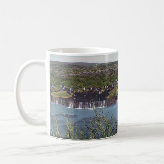 Hraunfossar-Tasse Kaffeetasse (Links)