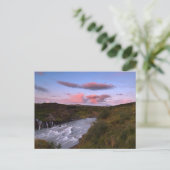 Hraunfossar VII Postkarte (Stehend Vorderseite)