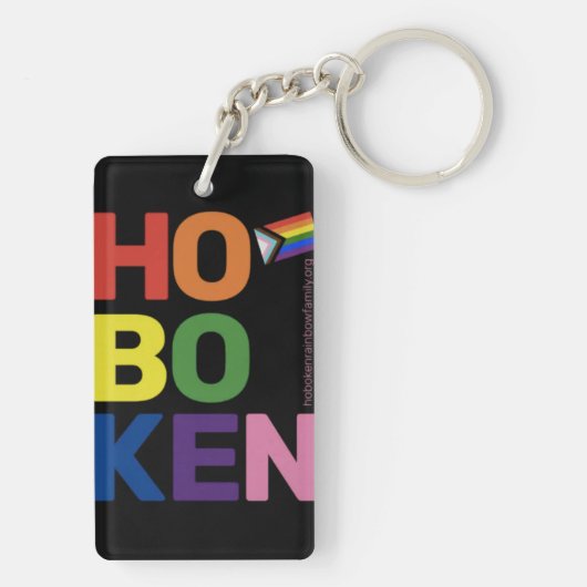 HRF Doppelter Schlüsselanhänger (Rückseite)