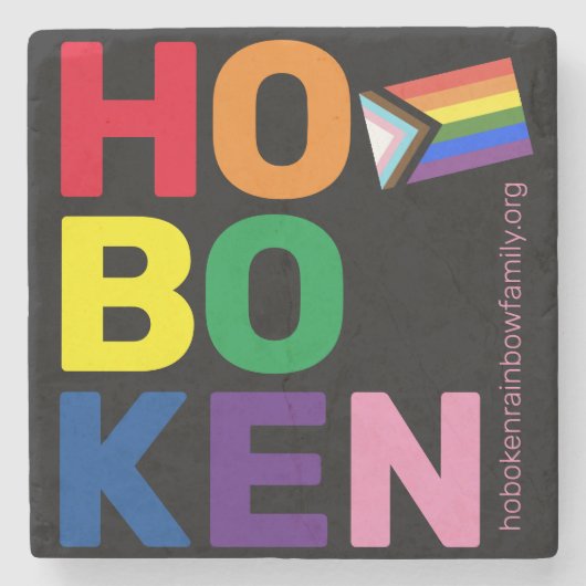 HRF-Untersetzer Steinuntersetzer (Vorderseite)