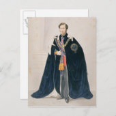 HRH Albert Edward, Prinz von Wales Postkarte (Vorne/Hinten)