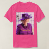 HRH Camilla Duchess of Cornwall T-Shirt (Design vorne)
