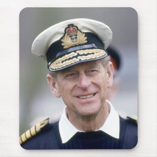 HRH der Prinz Philip, Herzog von Edinburgh Mousepad (Vorne)