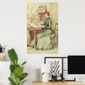 HRH Die Prinzessin von Wales Poster (Heimbüro)