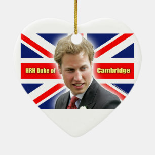 HRH Herzog von Cambridge - Atemberaubend! Keramik Ornament