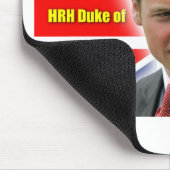 HRH Herzog von Cambridge - Atemberaubend! Mousepad (Ecke)